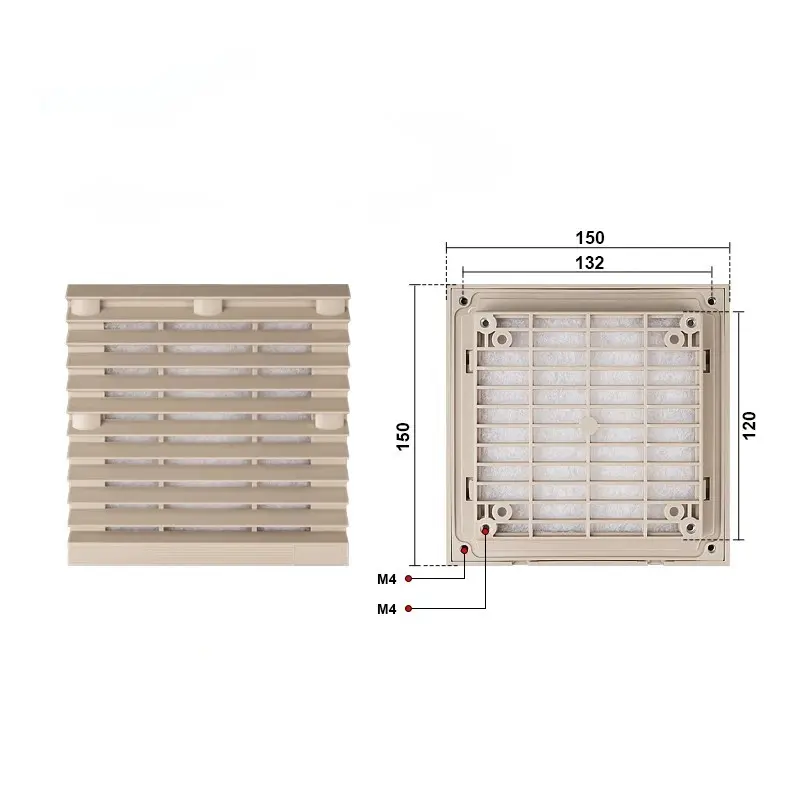 कॅबिनेट वेंटिलेशन विंडो