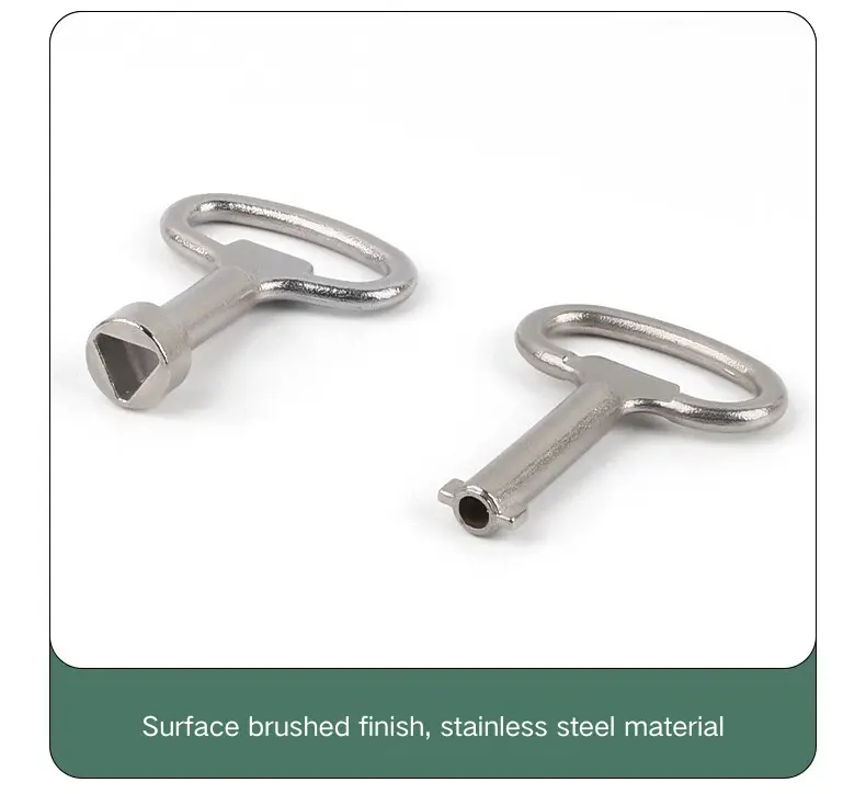 Zinc Alloy Triangle Key
