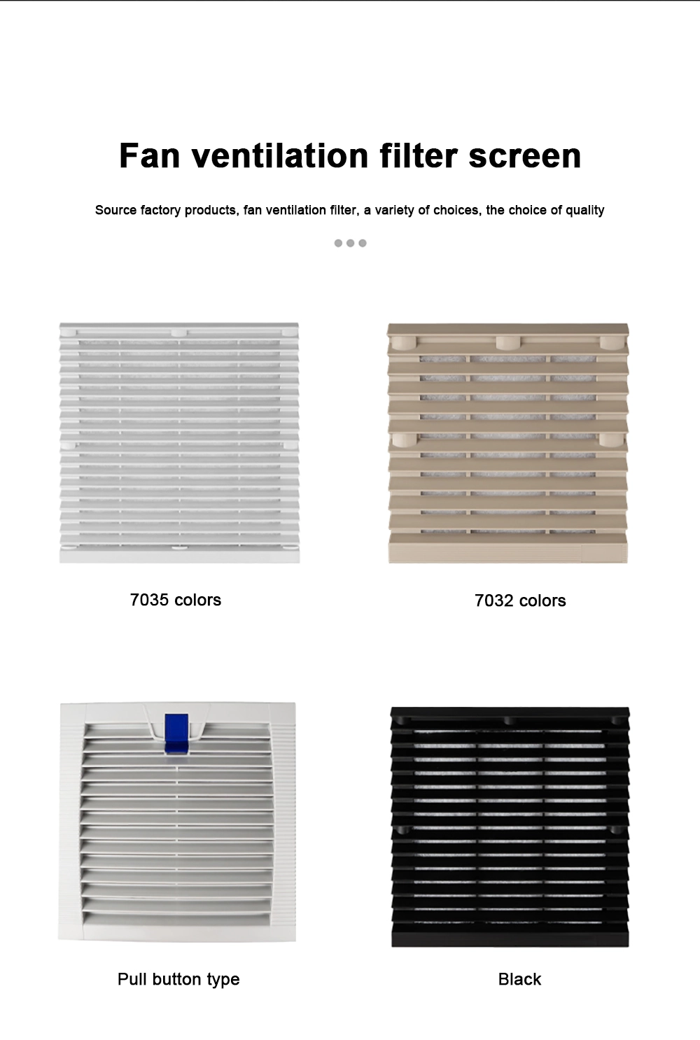 Louvered Cabinet Ventilation Window